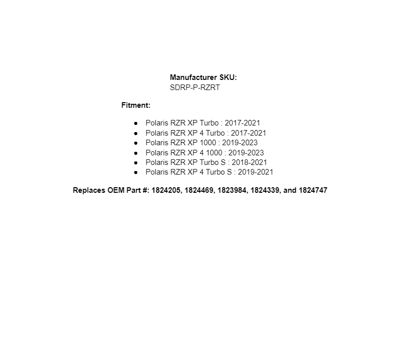 SuperATV Rackboss 2.0 Rack a & Pinion With Billet Aluminum Hex For Polaris XP - Image 14
