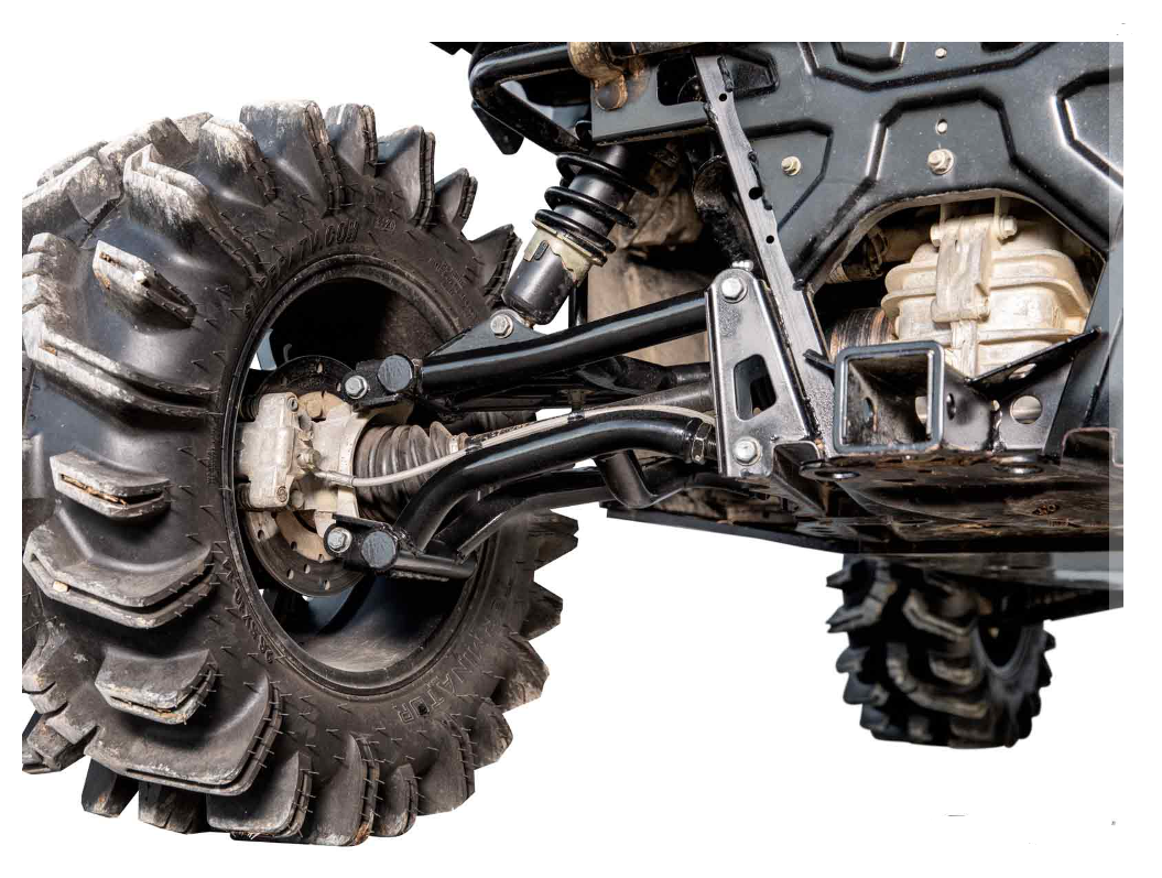 SuperATV High Clearance 1.5" Rear Offset A-arms For Polaris Ranger 570 - Image 4