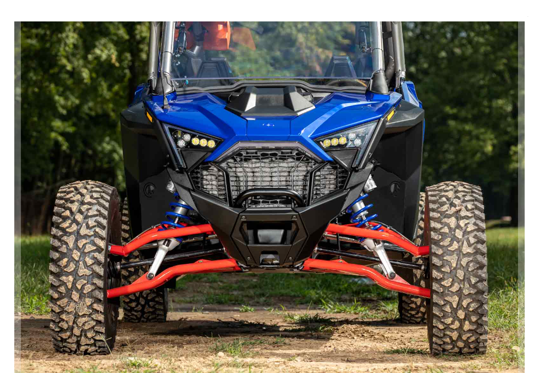 SuperATV Inner Fender Guards For Polaris Turbo R / Pro XP/ Pro R - Image 4