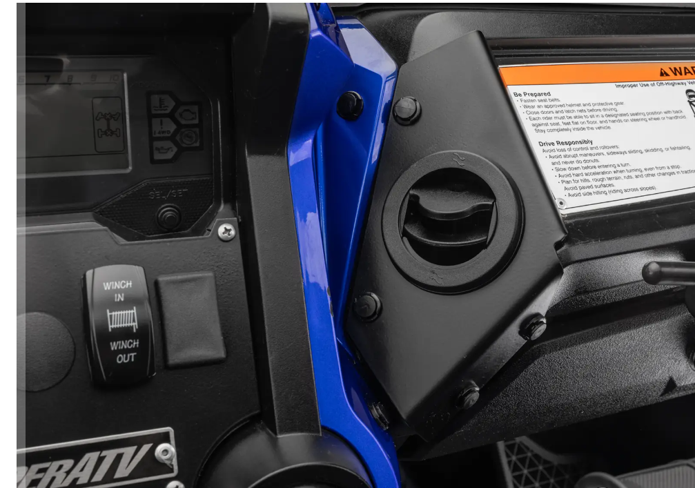 SuperATV In Dash Heater With Quick-start Valve For Honda Talon - Image 2