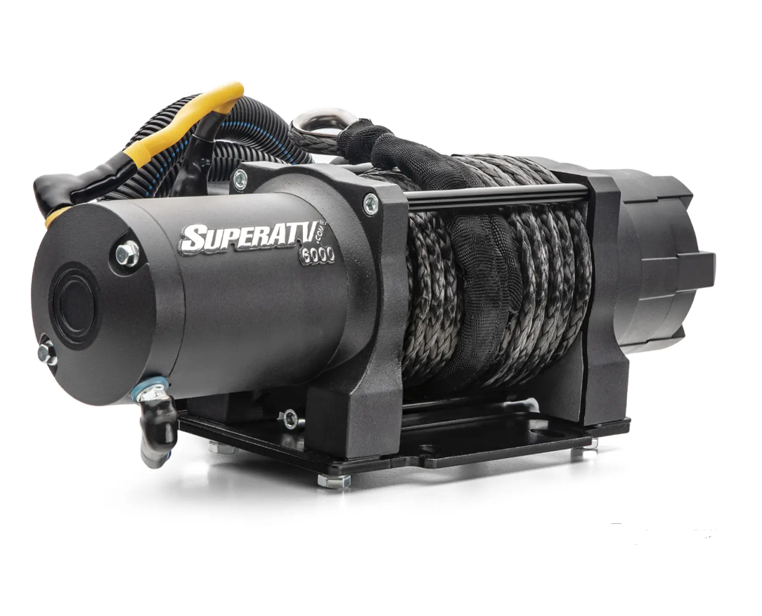 SuperATV Ready Fit 6000 lb Winch For Honda Pioneer 1000 - Image 6