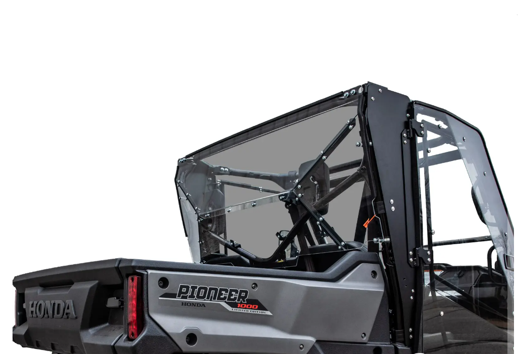 SuperATV Rear Windshield For Honda Pioneer 1000 2016+