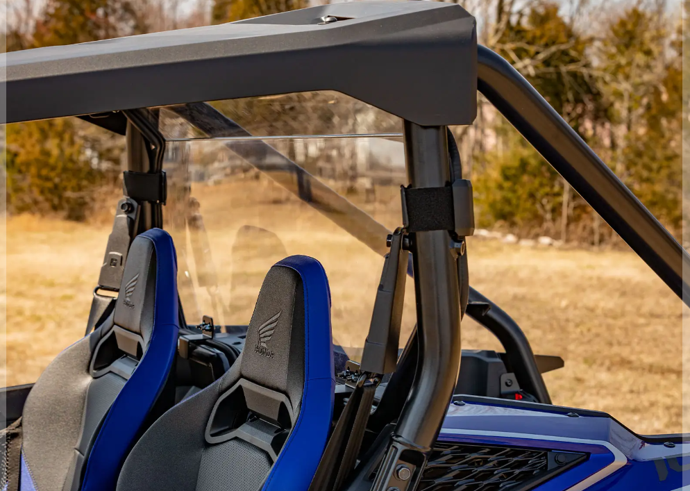 SuperATV Clear Rear Windshield For Honda Talon 1000 R/X - Image 6