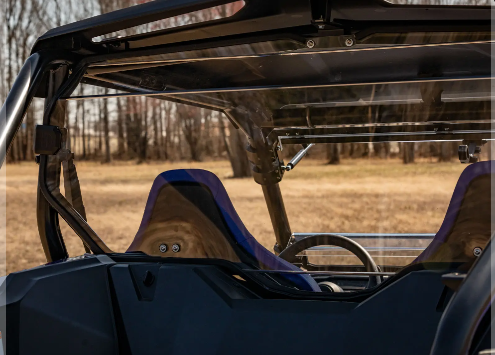 SuperATV Clear Rear Windshield For Honda Talon 1000 R/X - Image 3