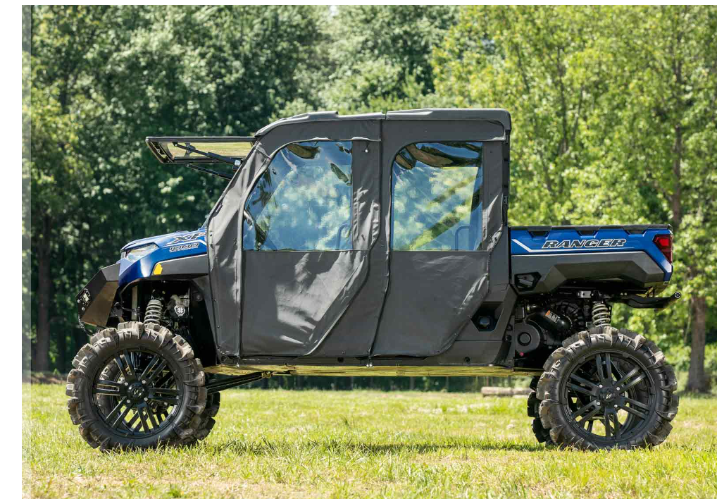 SuperATV Primal Soft Cab Enclosure For Polaris Ranger XP 1000 Crew - Image 5