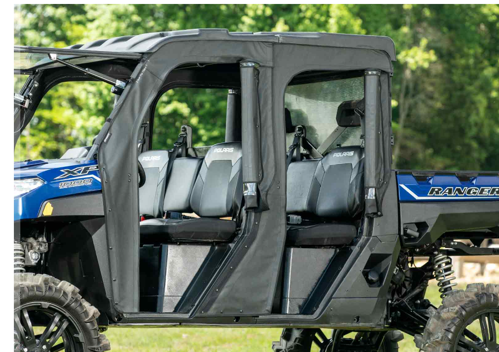 SuperATV Primal Soft Cab Enclosure For Polaris Ranger XP 1000 Crew - Image 3