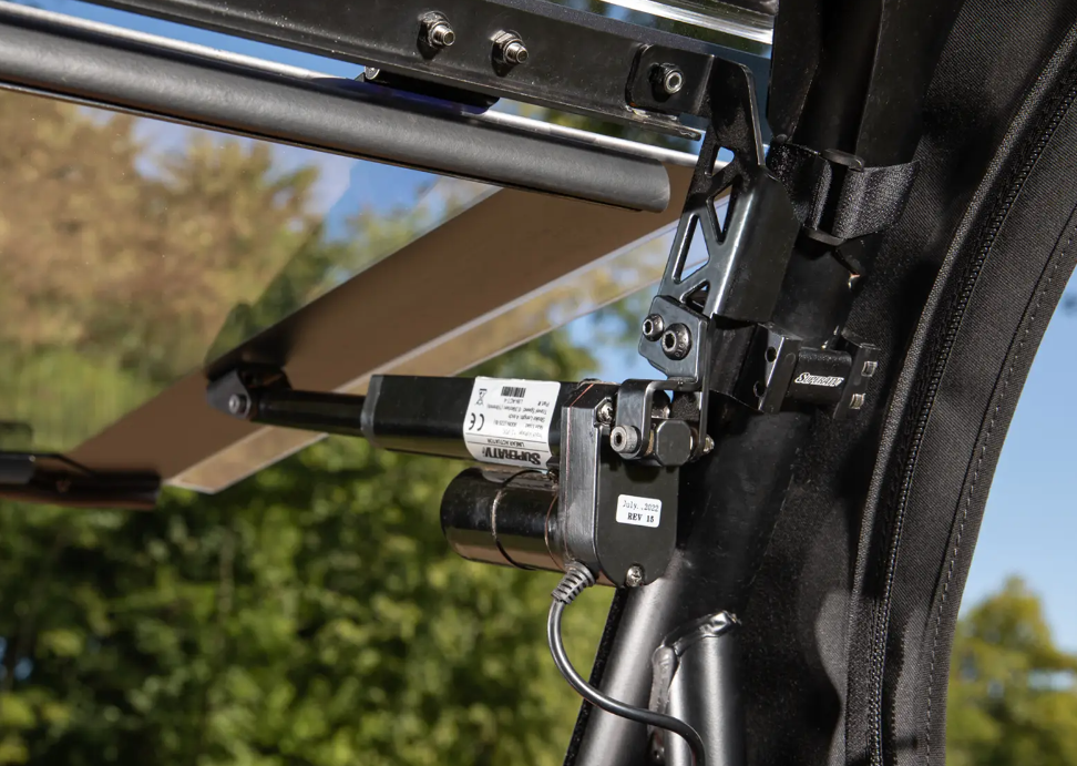 SuperATV Maxdrive Power Flip Windshield For Polaris RZR XP - Image 9