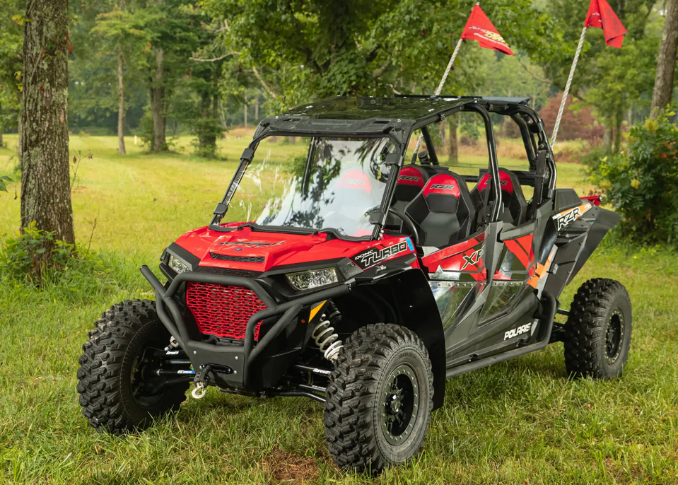 SuperATV Scratch Resistant Full Windshield For Polaris RZR 900 - Image 2