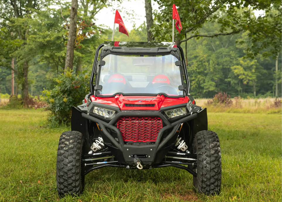 SuperATV Scratch Resistant Full Windshield For Polaris RZR 900 - Image 3