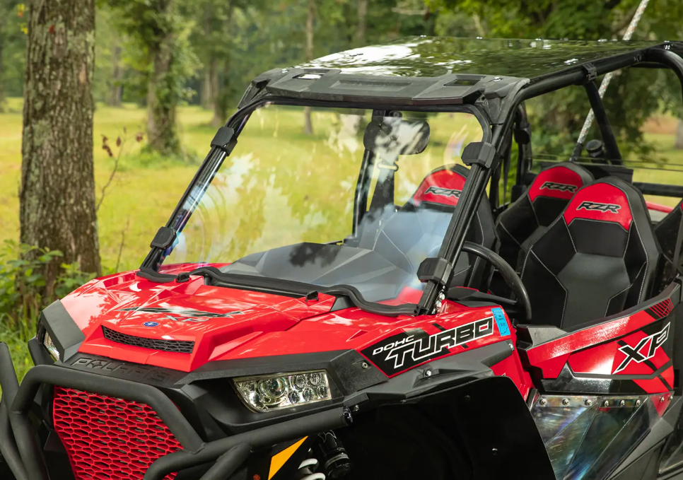 SuperATV Scratch Resistant Full Windshield For Polaris RZR 900 - Image 6