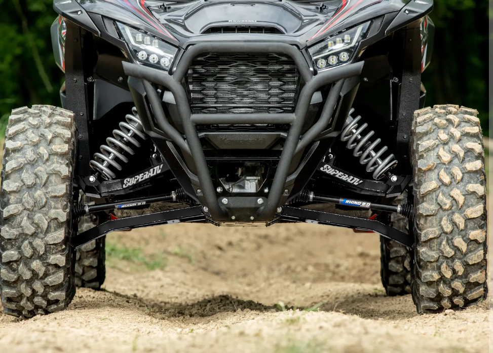 SuperATV 1.5 Inch Forward Offset Boxed A-Arms For Kawasaki Teryx KRX - Image 4