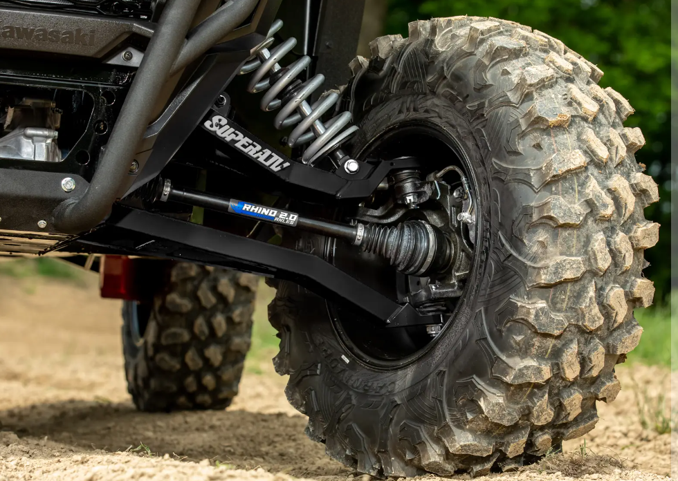 SuperATV 1.5 Inch Forward Offset Boxed A-Arms For Kawasaki Teryx KRX - Image 5