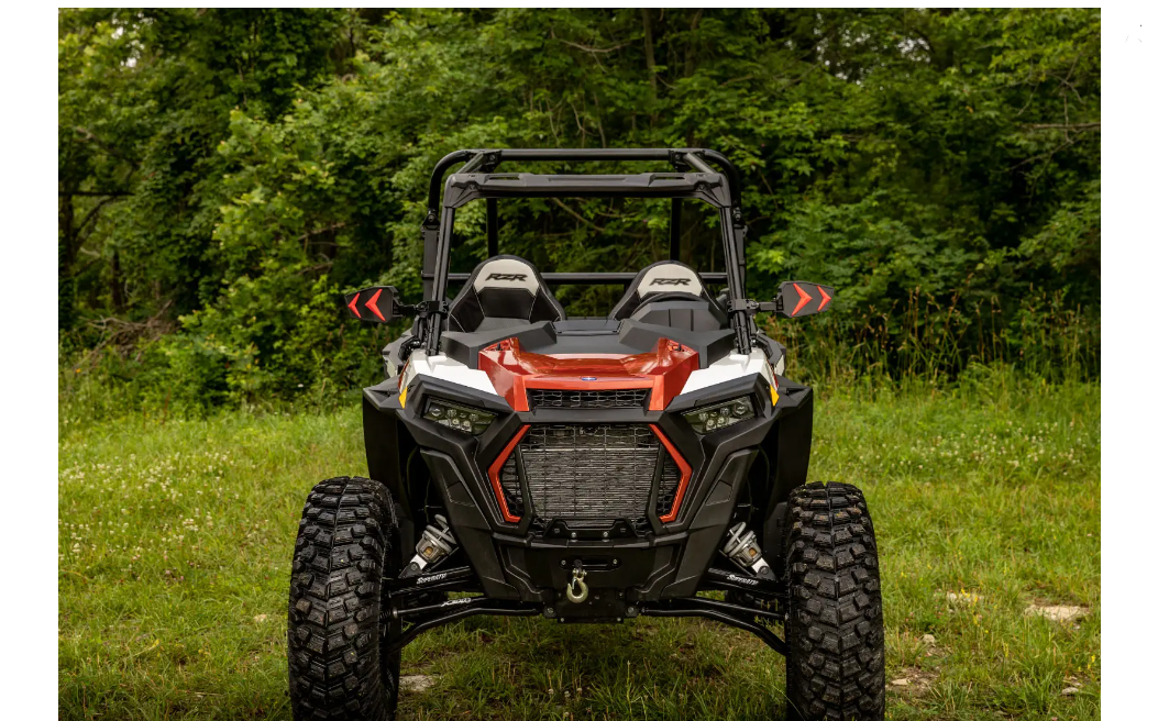SuperATV High Clearance 2" Forward Offset A-Arms Polaris RZR XP Turbo - Image 3