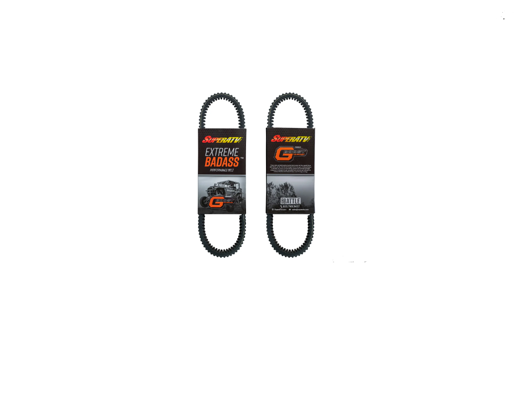 SuperATV Heavy Duty Single Drive Belt For Polaris RZR, General, Ranger, Ace