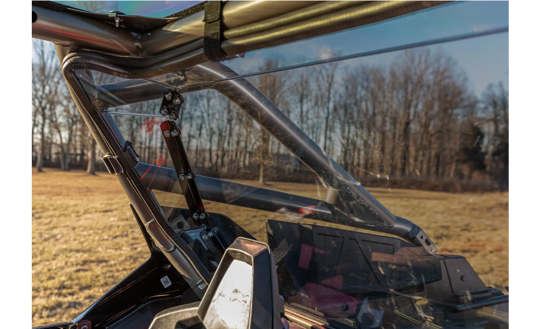SuperATV Rear Light Tint Windshield For Polaris RZR Pro R 4 2022+ - Image 3