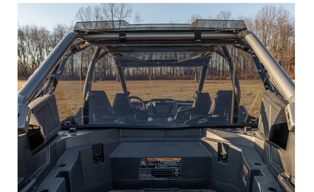 SuperATV Rear Light Tint Windshield For Polaris RZR Pro R 4 2022+ - Image 5
