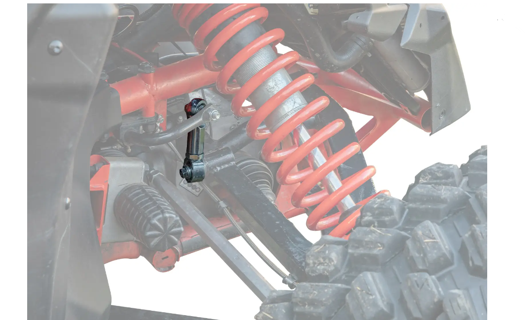 SuperATV Adjustable Front Sway Bar Links For Can-Am Maverick X3 - Image 2