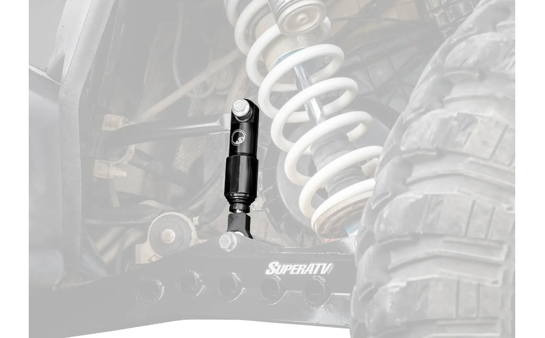SuperATV Sway Bar Shock For Polaris RZR XP Turbo S W/ Aftermarket Trailing Arms - Image 2