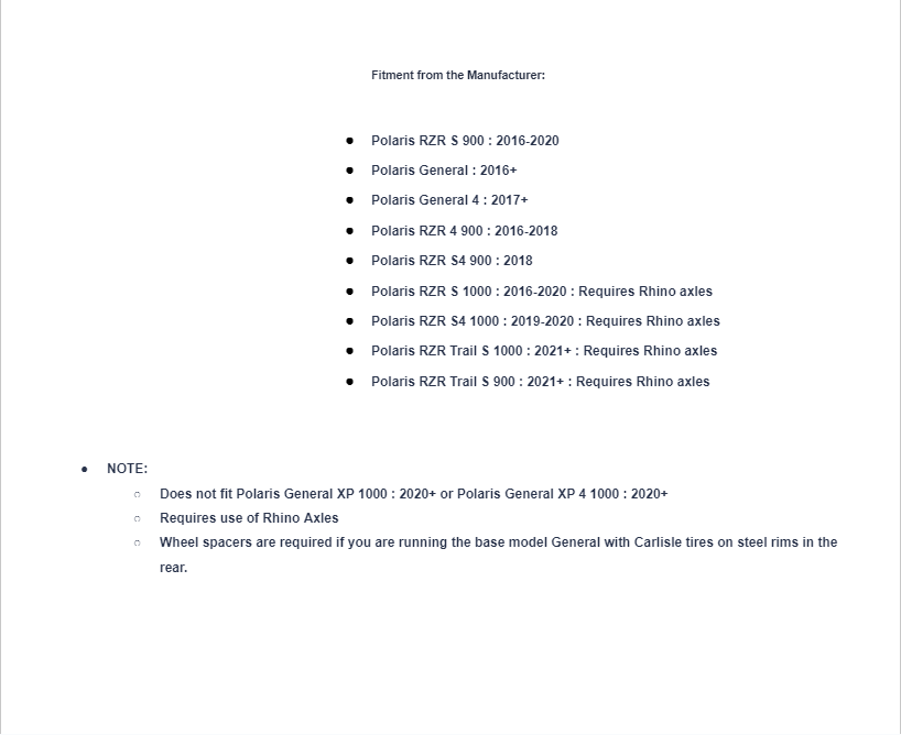 SuperATV High Clearance 1.5" Rear Offset A-Arms For Polaris RZR 4 900 - Red - Image 5