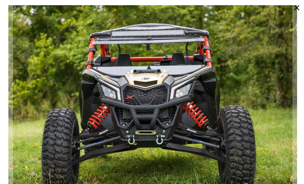 SuperATV High Clearance Boxed Front A-Arms For Can-Am Maverick X3 - Keller Ball Joints - Image 3