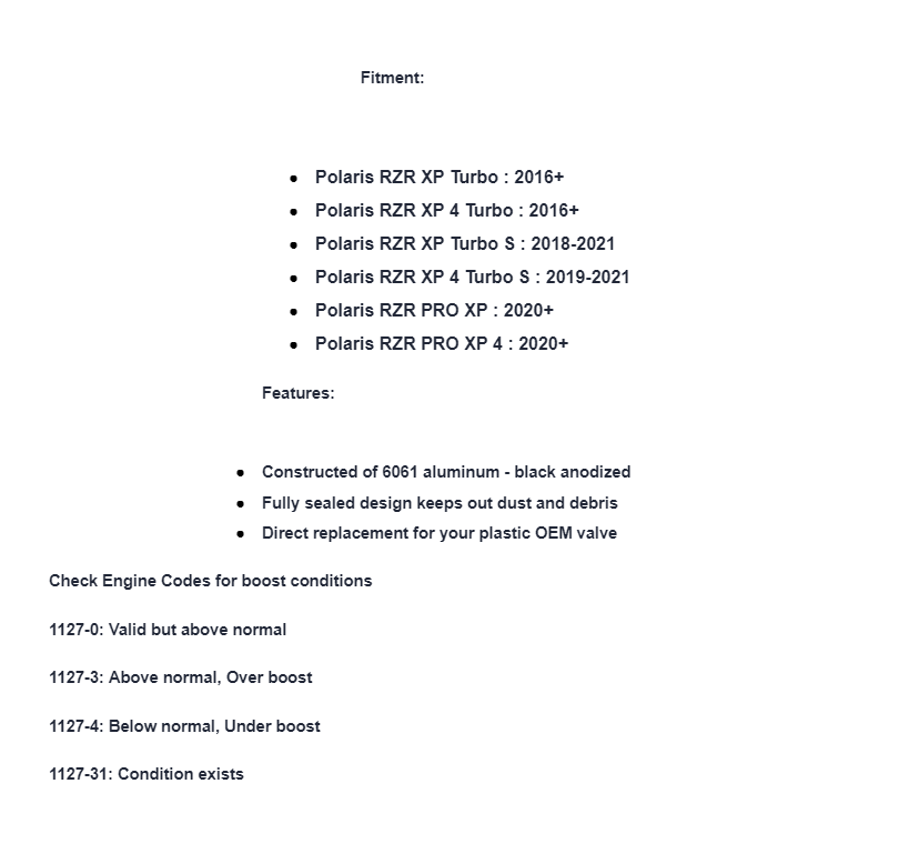 SuperATV Turbo Charged Blow Off Valve For Polaris Turbo/ Pro XP (3022784) - Image 3