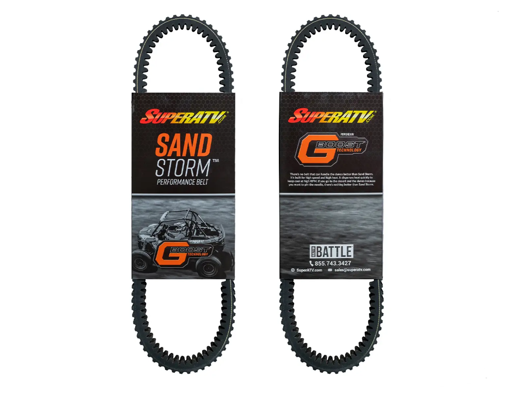 SuperATV Sand Storm Heavy Duty CVT Belt For Can-Am 715900212 / 715000302 / 422280364