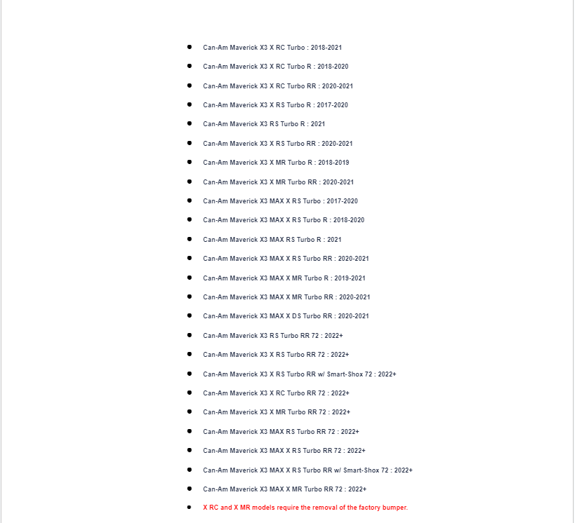 SuperATV Winch Ready Front Bumper For Can-Am Maverick X3 - Image 7