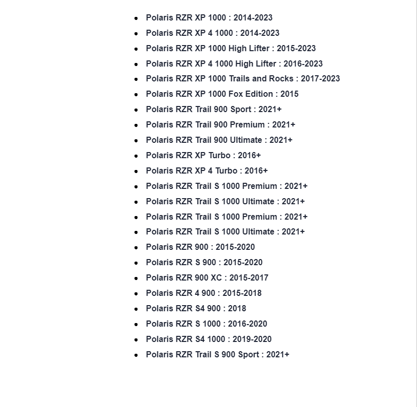 SuperATV Low Profile Front Bumper For Polaris RZR XP/ Trail/ S/ XC - Image 5