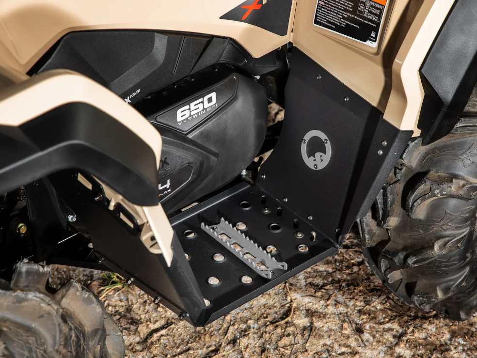 SuperATV Footwells for Can-Am Outlander 450-1000 - Image 5