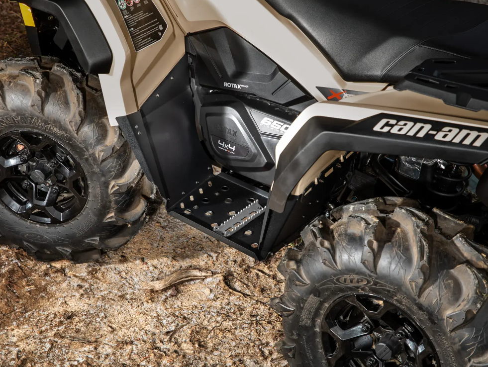 SuperATV Footwells for Can-Am Outlander 450-1000 - Image 6