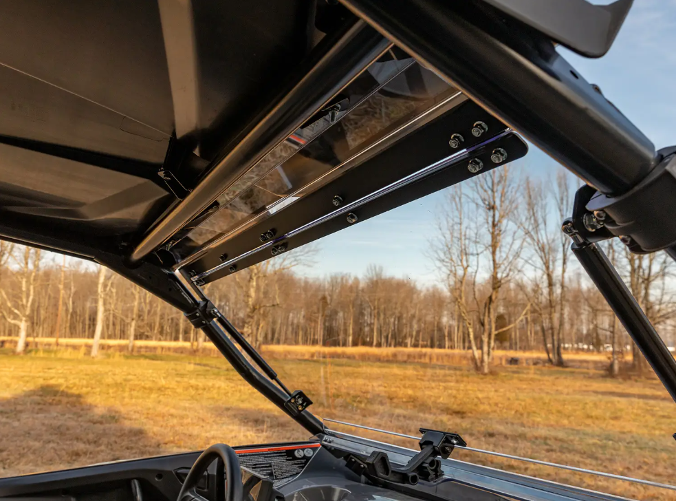 SuperATV Scratch Resistant Front Flip Windshield For CFMoto ZForce 950 - Image 7