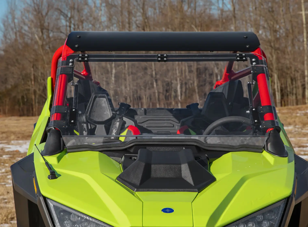 SuperATV Scratch-Resistant Flip Windshield for Polaris Pro R/Turbo R - Image 6