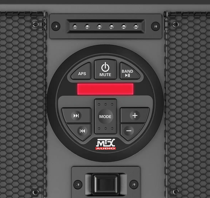 MTX Mudsys46 4 Speaker UTV Sound System For Standard Roll Cage - Image 2
