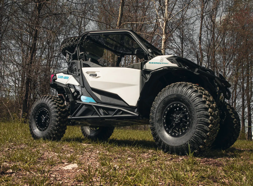 SuperATV Nerf Bars For Can-Am Maverick Trail/ Sport / Commander - Image 3