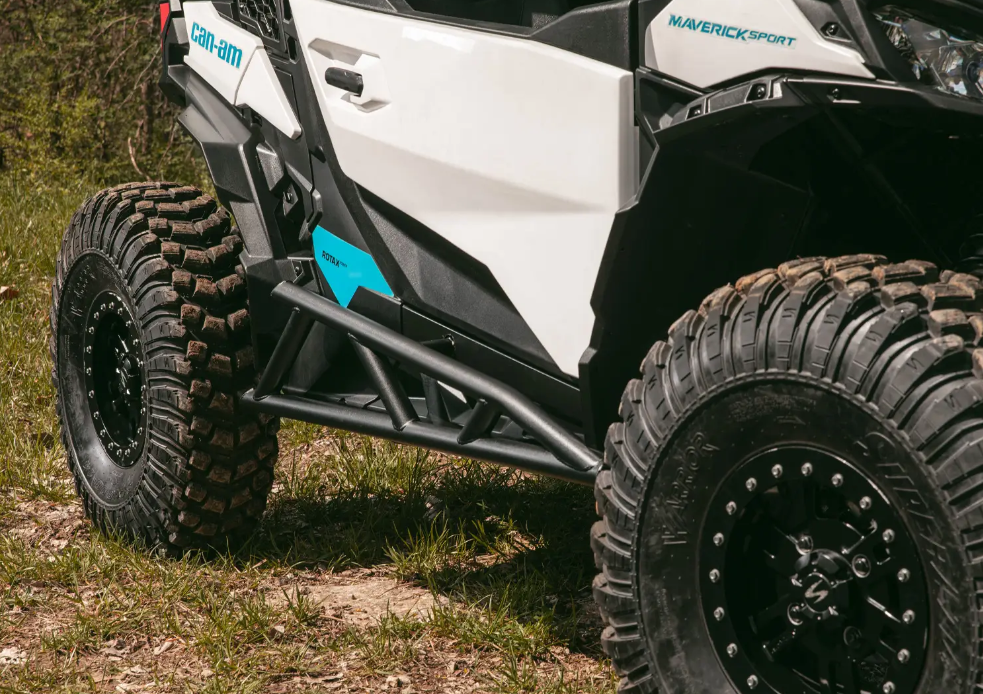 SuperATV Nerf Bars For Can-Am Maverick Trail/ Sport / Commander - Image 4