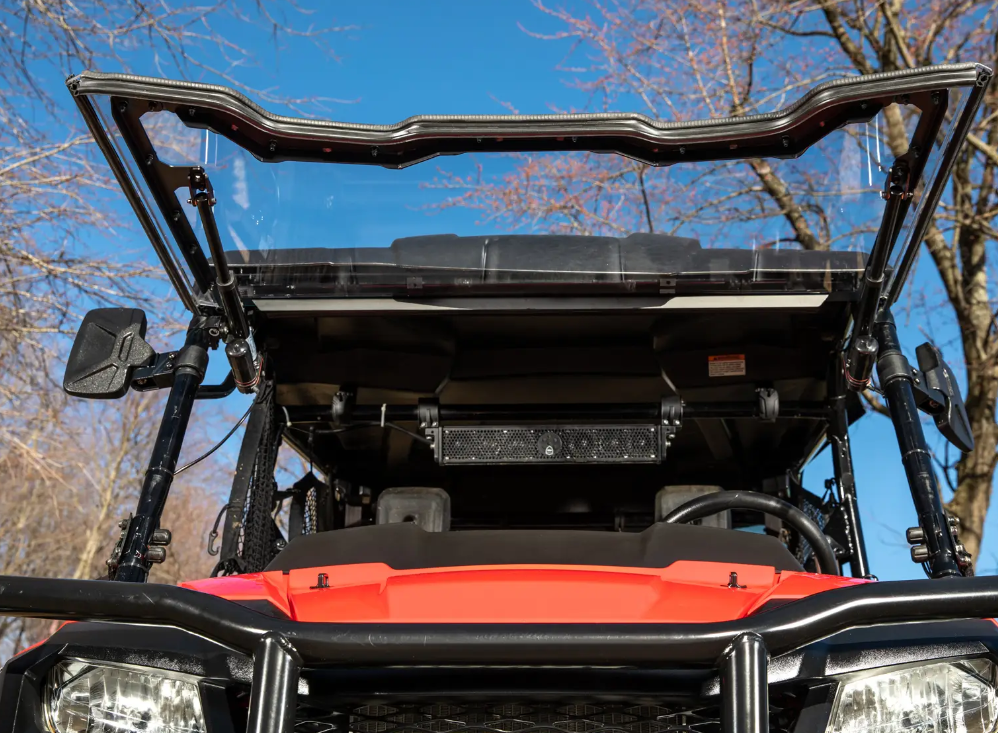 SuperATV Maxdrive Power Windshield For Honda Pioneer 700 / 700-4 2014+ - Image 4