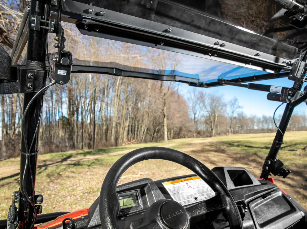 SuperATV Maxdrive Power Windshield For Honda Pioneer 700 / 700-4 2014+ - Image 7