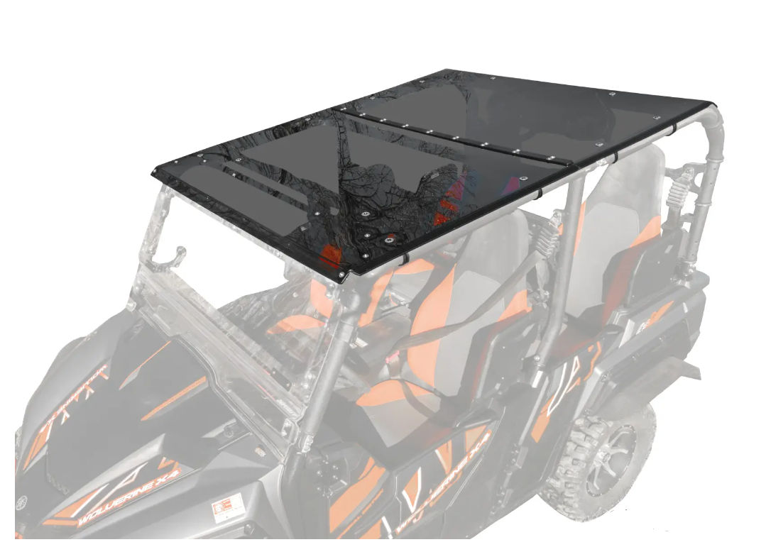 SuperATV Tinted Roof For Yamaha wolverine X4 850