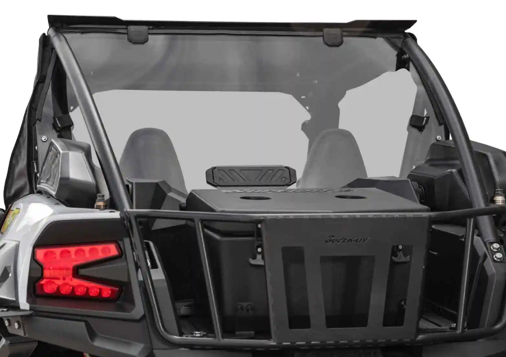 SuperATV Rear Vented Windshield For Kawasaki Teryx KRX 1000