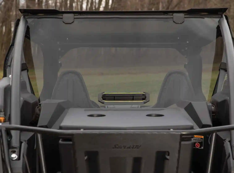 SuperATV Rear Vented Windshield For Kawasaki Teryx KRX 1000 - Image 5