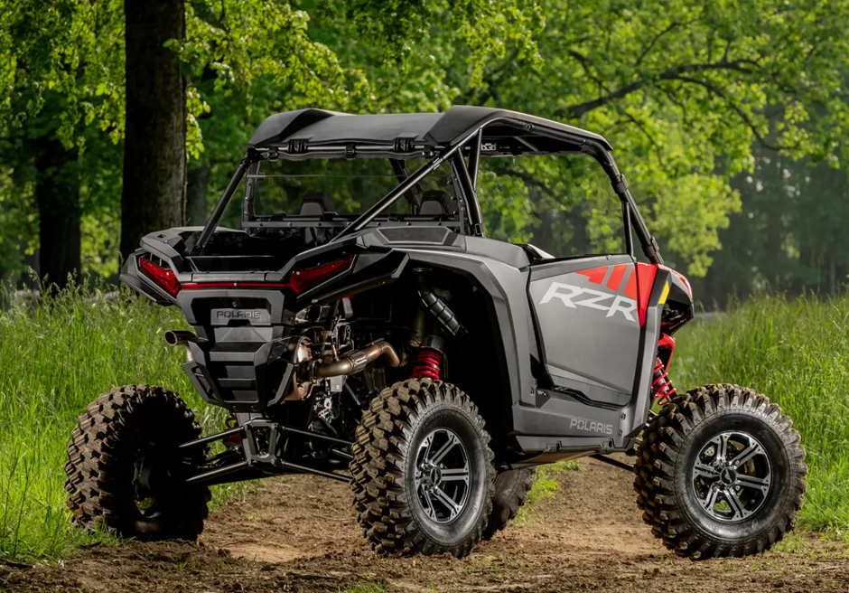 SuperATV Dark Tinted Rear Windshield For Polaris RZR XP 1000 2024+ - Image 2