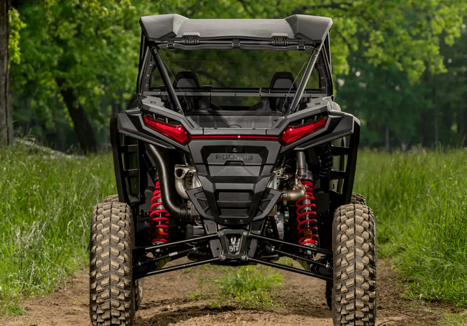 SuperATV Dark Tinted Rear Windshield For Polaris RZR XP 1000 2024+ - Image 3