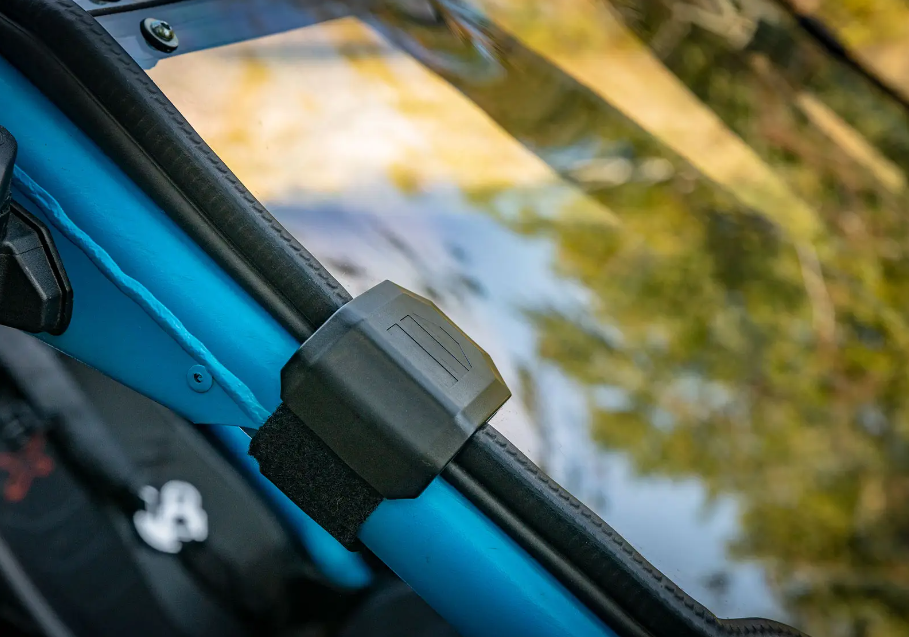 SuperATV Scratch Resistant Full Windshield For Can-Am Maverick X3 Intrusion Bars - Image 5