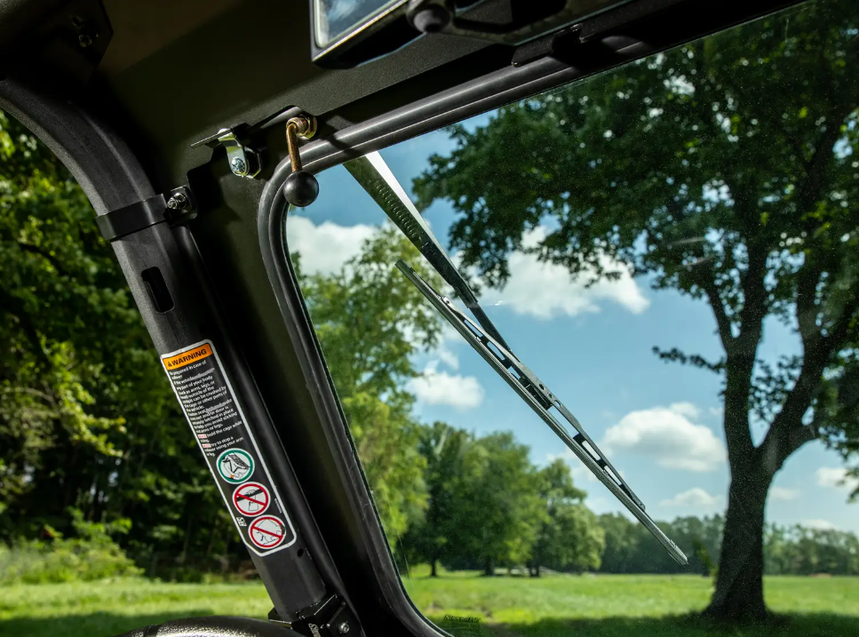 SuperATV FLp Down Glass Windshield For Can-Am Maverick Sport/ Trail - Image 7