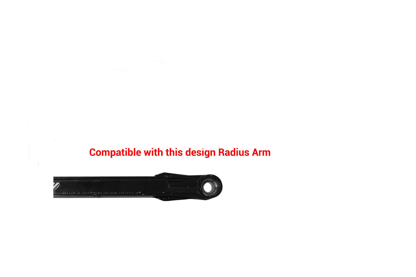 SuperATV Rebuild Kit For SuperATV Radius Arms For Polaris RZR XP /Turbo -16MM - Image 3