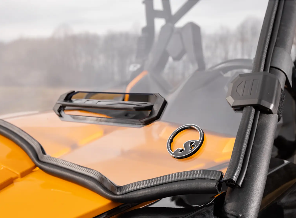 SuperATV Vented Full Windshield For Can-Am Commander 2011-2020 - Image 4