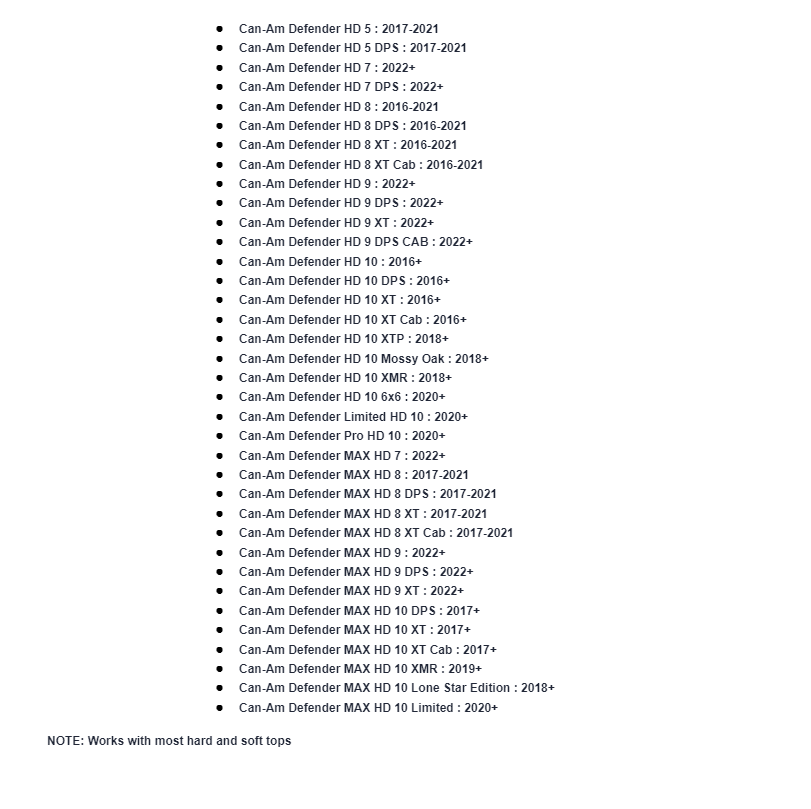 SuperATV Scratch Resistant Full Windshield w/ Flip Up Vent For Can-Am Defender - Image 4