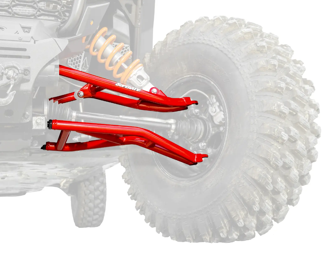 SuperATV High Clearance 2" Forward A-Arms For Polaris RZR XP 1000 2024+
