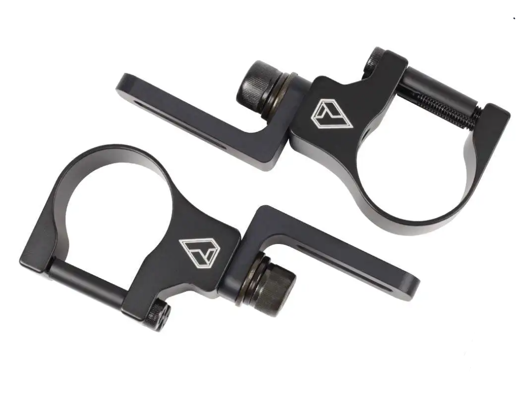 Assault Industries 90 Degree Top Tube Light Bar Mount Brackets For 1.75 Cage Pair