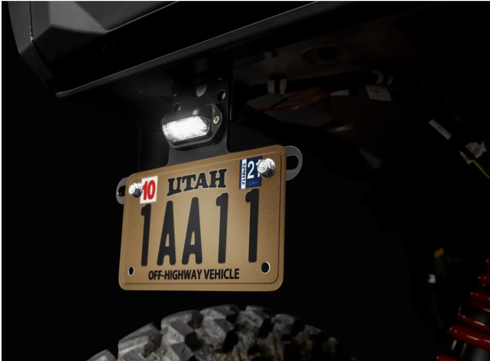 SuperATV Lighted License Plate Holder Universal Fit - Image 2